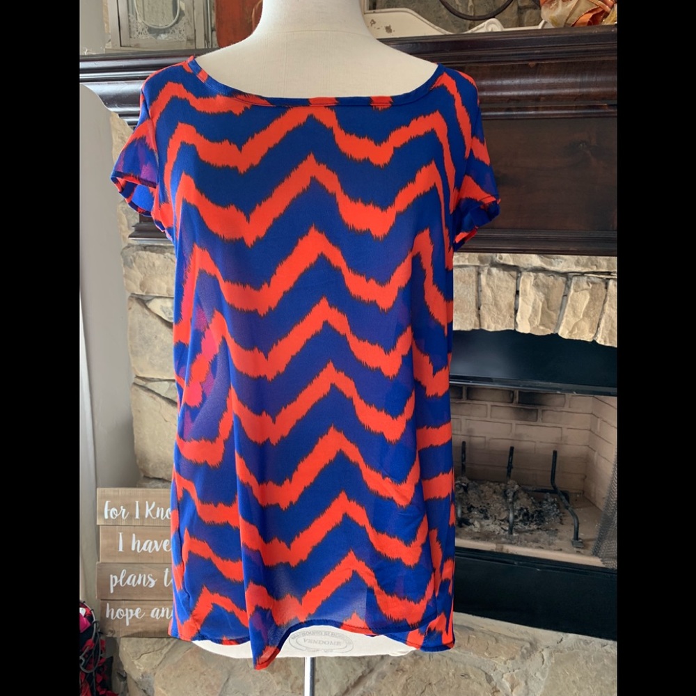 Blue Rain Blouse Sz Sz